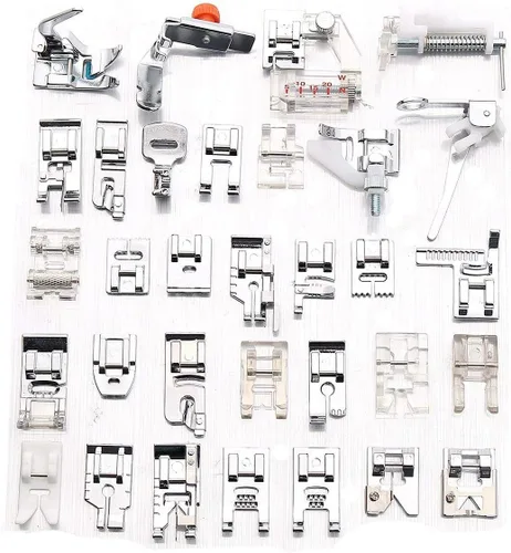 Miniatura 4 de YEQIN Juego de 32 pies de costura doméstica para cantante, hermano, Janome, Kenmore, Babylock, Elna, Toyota, nuevo hogar, máquinas de coser