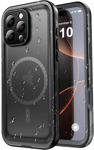 Miniatura 34 de SPORTLINK Funda para iPhone 15 Pro Max, IP68 resistente al agua, protección militar, cuerpo completo, resistente, a prueba de golpes, sellado 360, a