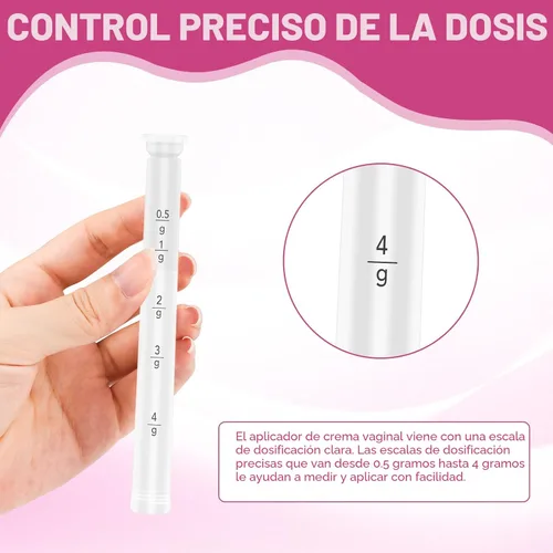 Miniatura 5 de Paquete de 100 aplicadores de supositorios vaginales desechables para mujeres, se adapta a la mayoría de lubricantes, cremas, geles, píldoras