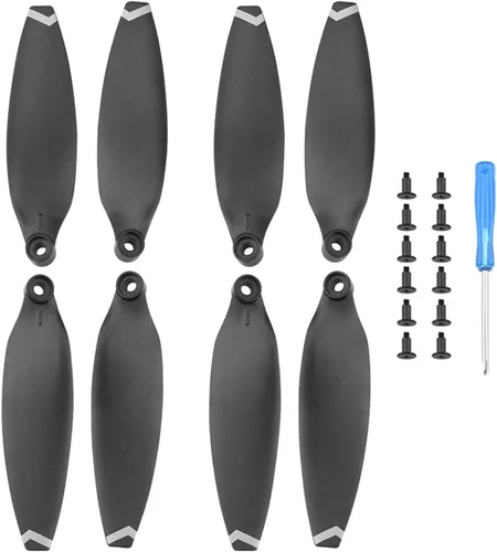 Miniatura 11 de Hélice de repuesto para FIMI X8 Mini/Mini V2 de bajo ruido, peso ligero, accesorio de ala de cuchilla plegable, kit de tornillos de repuesto