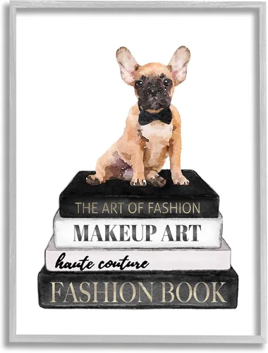 Miniatura 9 de Stupell Industries Fantástico Bulldog Francés Glam Pet Fashion Portafolio, diseño de Amanda Greenwood
