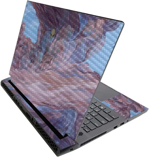 Miniatura 534 de MightySkins - Skin brillante con purpurina para Alienware M17 R3 (2020) y M17 R4 (2021) - Diversión de los años 90 Acabado duradero con purpurina