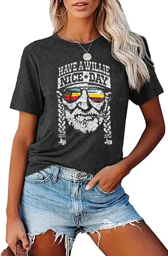Miniatura 4 de Camiseta de concierto de campo para mujer, camisas gráficas de Nashville, banda de concierto, camisetas informales, camiseta de regalo de música