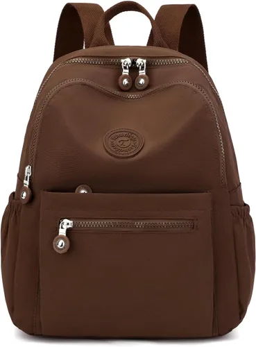 Miniatura 31 de Tanweibago Mini mochilas de nailon para mujer, mochilas pequeñas de 11L para mujer, mochila ligera casual para mujer, mochila de viaje de compras