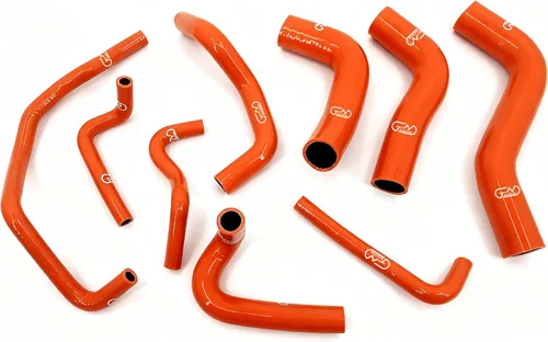 Miniatura 6 de Kit de manguera de refrigerante para radiador de silicona compatible con Mazda MX5 MX-5 Miata NA6CE B6Ze 1.6L (LX-1507C, rojo)