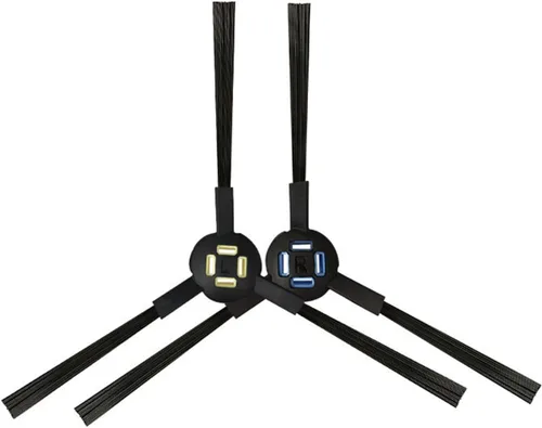 Miniatura 3 de Rodillo principal cepillo de goma cepillos laterales Accesorios Kits compatibles para ILIFE A7 A9S X785 X750 X800 Robot Aspirador Piezas de repuesto