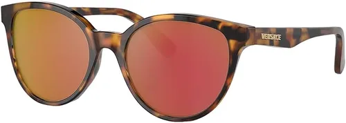 Versace Gafas de sol para niños, montura Havana, lentes rojo espejo violeta oscuro, 1.811 in, HabanaLogotipo doradoVioleta Oscuro Espejo Rojo