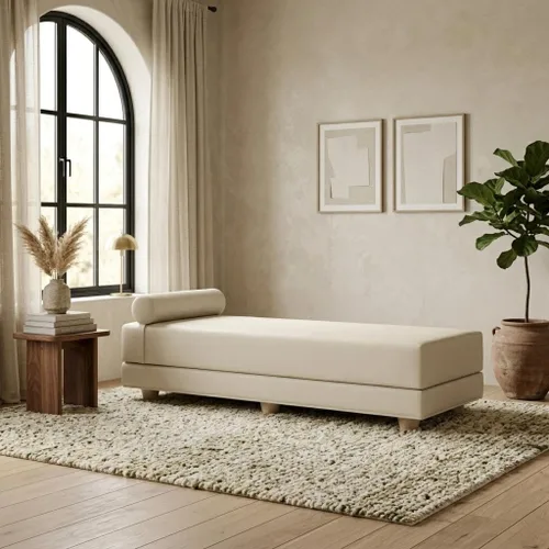 Miniatura 26 de Jaxx Alon Daybed - Tumbona plegable con colchón de espuma viscoelástica de primera calidad, tamaño Queen, fabricado en los Estados Unidos