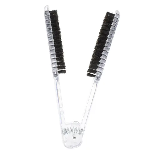Cepillo de pinza para alisar el cabello Pinza para el cabello Cepillo de doble cara alisador de doble cara cepillo alisador de pelo Peine de