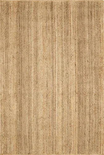 Miniatura 10 de Hauteloom Aphrodite JModern - Alfombra tejida a mano de yute de fibra natural, alfombra geométrica contemporánea a cuadros para sala de estar, Crema