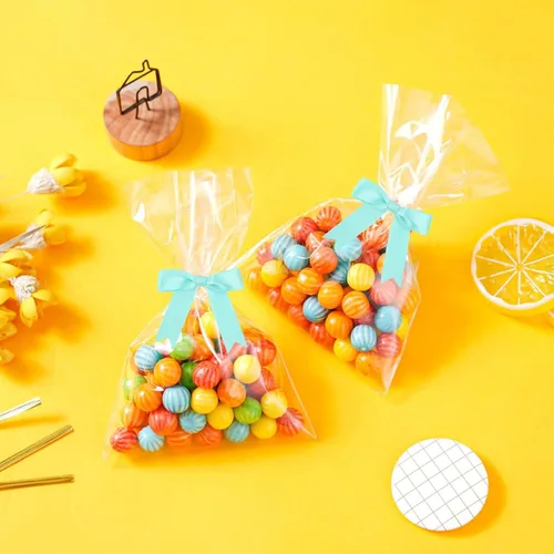 Miniatura 6 de Meseey 50 Piezas Lazos de Cinta de Satén con Alambre de 3 Pulgadas Aguamarina Preatados Premoldeados Lazos para Manualidades para Bolsas de Aqua