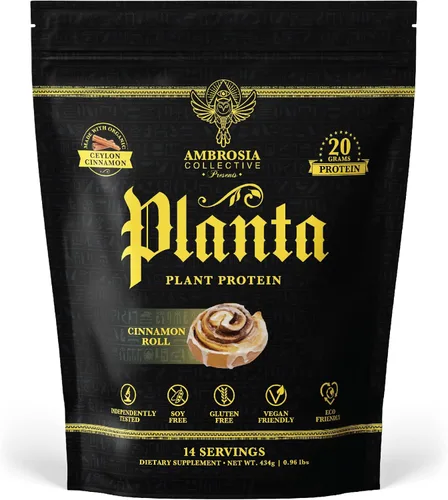 Miniatura 10 de Ambrosia Planta - Proteína Premium a Base de Plantas Vegana y Apta para Keto Sabores Gourmet sin Hinchazón o Malestar Estomacal Sin Azúcar