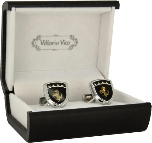 Miniatura 2 de Vittorio Vico Gold & Silver Novelty Cufflinks (CL 6000 Series) by Classy Cufflinks