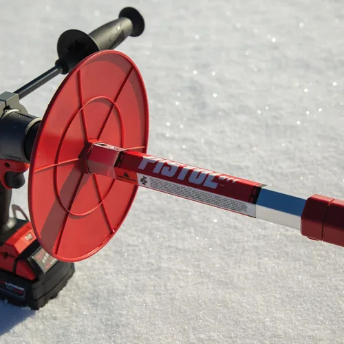 Miniatura 5 de Eskimo 35400 Broca de pistola de 6" Taladro Adaptativo para Hielo Broca Pesa Solo 1.45 Kilogramos, Vuelve a perforar agujeros viejos fácilmente