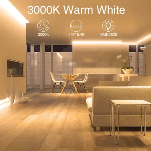 Miniatura 3 de Tira de luces LED Onforu de 5m, ULSAW011201 Blanco cálido