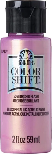 Miniatura 11 de FolkArt Pintura de cambio de color, 2 onzas, Plum Flash 2 Fl Oz Flash de ciruela