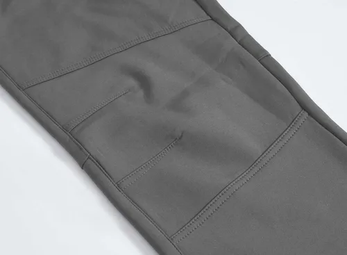 Miniatura 4 de TBMPOY - Pantalones de esquí de nieve impermeables con forro polar para hombre, para senderismo, montaña, revestimiento suave con cinturón