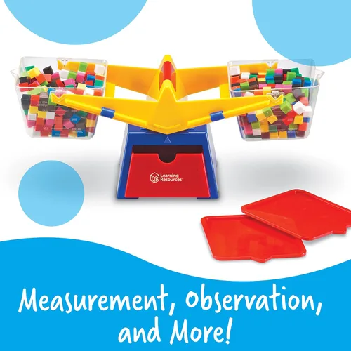 Miniatura 6 de Learning Resources Primary Science - Lupas jumbo con soporte (6 piezas) y balanza de balanza de balde de balde