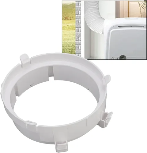 Conector de manguera de escape de aire acondicionado, tubo de conducto redondo de 7.5 in para KY25 KY35 1P 1.5P unidades de CA móviles 99% de