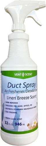 Northwest Enterprises - Spray limpiador de conductos de aire, ambientador profesional HVAC con aceites esenciales, desodorante de conductos de aire