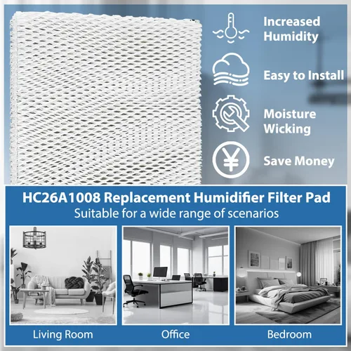 Miniatura 7 de MaxLLTo Filtro humidificador de repuesto compatible con Bryant HUMBBLBP2217 HUMBBLBP2317 HUMBALBP2317 HUMBBLBP2417 HUMBALBP2417 HUMBBLFP1218