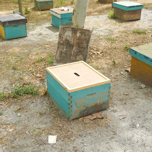 Miniatura 4 de Paquete de 4 cubiertas interiores de colmena de colmena de 10 marcos Langstroth Bee Hive cubierta interior para colmena apicultura aislamiento