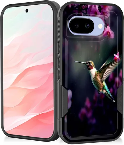 Miniatura 109 de Funda para Pixel 7a, resistente de doble capa híbrida de policarbonato duro de goma suave a prueba de golpes para Google Pixel 7A 6.1 pulgadas