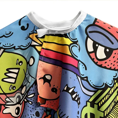 Miniatura 3 de Betty Dain Little Friends - Capa de corte de pelo para niños, 30 pulgadas de ancho x 36 pulgadas de largo, perfecta para niños y niñas, 100%