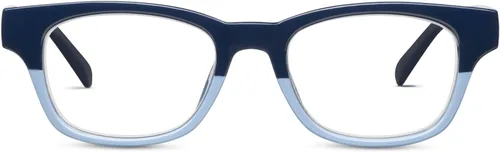 Miniatura 4 de Peepers by PeeperSpecs - Gafas de lectura cuadradas con bloqueo de luz azul para mujer Layover Tortuga gris/rosa