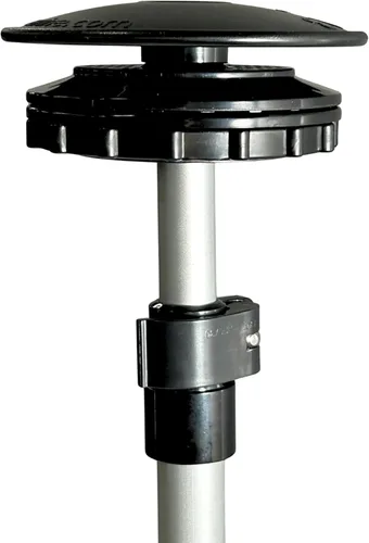 Sistema de ventilación de cubierta de barco con ventilación de barco 3 – poste de soporte de aluminio que se extiende de 23 a 55 pulgadas – Base de
