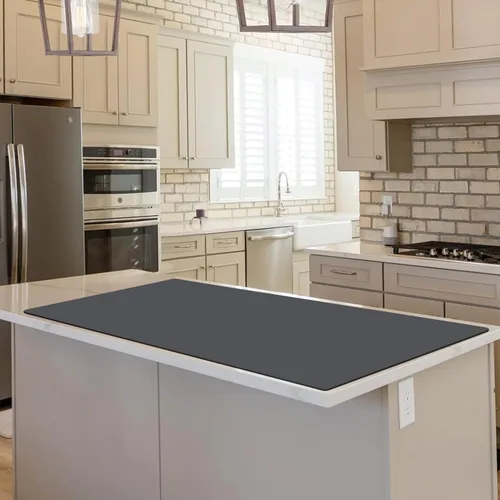 Miniatura 11 de Tapete de silicona extra grande para encimera de cocina, 36 x 24 pulgadas, tapete de silicona para mesa de resina, tapete resistente al calor