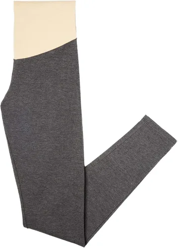 Miniatura 2 de Motherhood Maternity - Leggings elásticos esenciales para mujer, ajuste secreto sobre el vientre, longitud completa y cortos XS-3X, paquetes de 1 y 2