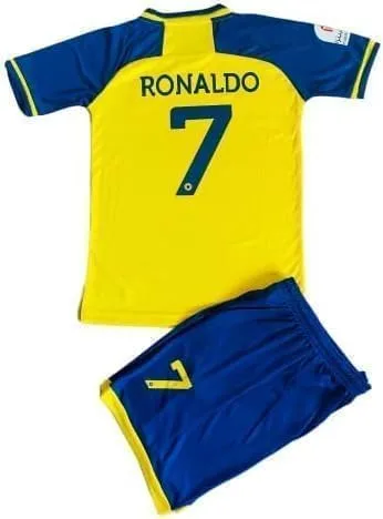 Ronaldo CR7 Jersey Adulto Uniforme AL NASSR Fc Arabia Saudita Adulto