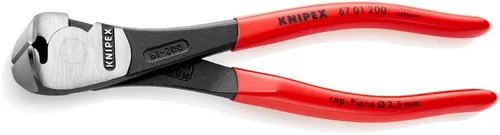 KNIPEX - 67 01 200 Herramientas - Pinzas de corte de extremo de alto apalancamiento (6701200)