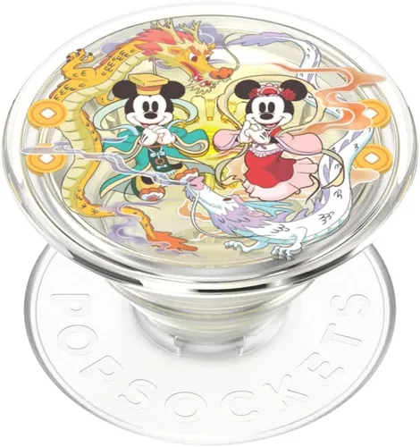 Miniatura 18 de PopSockets - Agarre para teléfono con soporte expandible, agarre adhesivo, Disney - Peekaboo Minnie