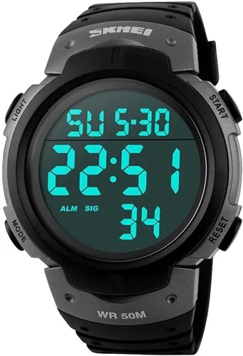 Miniatura 4 de AIMES Unisex Digital Watch with Luminous Display Sport Watches for Men and Women Multiple Functions and Comfortable Design 50m Waterproof Watch