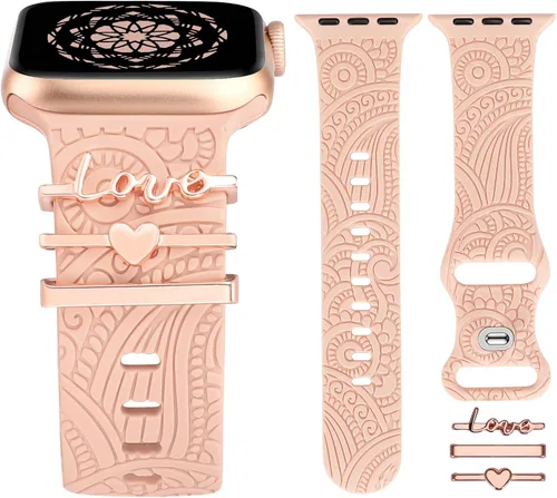 Miniatura 13 de Anillos decorativos compatibles con correas de Apple Watch de 1.654 pulgadas, 1.614 pulgadas, 1.575 pulgadas, 1.496 pulgadas, 1.732 pulgadas, 1.732