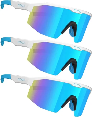 Miniatura 18 de Eazyrun Gafas de sol polarizadas deportivas para niños de 8 a 12 años, lentes para béisbol, softbol, ciclismo, protección UV para niños y niñas F24f