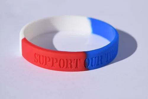 Miniatura 51 de Reminderband - Pulsera clásica de silicona 100% personalizada – Pulsera de goma de silicona personalizada – Personalizable, eventos, regalos, apoyo