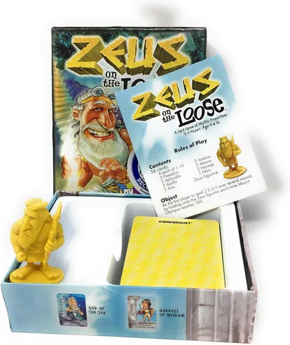 Miniatura 3 de Gamewright - Zeus on the Loose – Un juego de cartas de proporciones míticas
