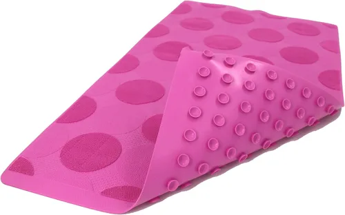 Miniatura 9 de SafeLand - Tapete antideslizante para baño, ducha, bañera, material TPR, ecológico, sin PVC, lavable a máquina, sin olor, con potentes ventosas