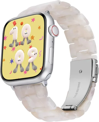 Miniatura 16 de BINLUN Compatible con las bandas de Apple Watch de 38 mm, 40 mm, 41 mm, 42 mm, 44 mm, 45 mm, 46 mm, 49 mm para mujeres y hombres, correas de reloj