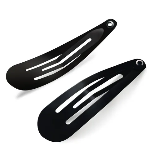 Miniatura 3 de HAALII Pinzas para el cabello a presión, paquete de 40 pasadores de 2 pulgadas, pinzas de metal para el cabello, diapositivas, para mujeres y niñas