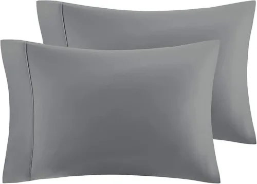 Miniatura 13 de Comfort Spaces Juego de sábanas de 100% rayón (de bambú), transpirable, con bolsillo profundo de 15 pulgadas, para todas las estaciones, juego