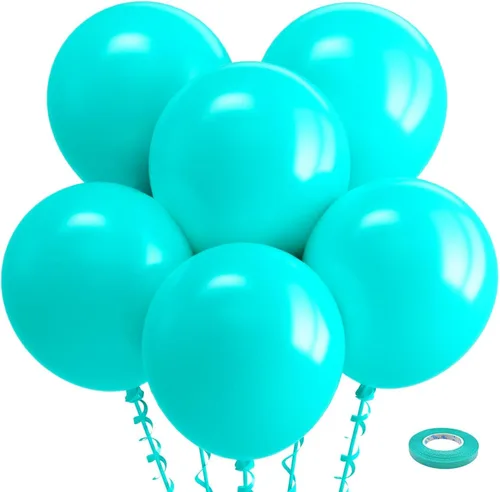 Miniatura 26 de Bezente - Globos de 12 pulgadas de látex con confeti para bodas, graduaciones, despedidas de soltera y cumpleaños, aptos para helio, dorado, 60