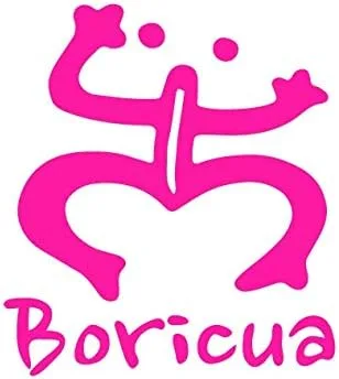 Miniatura 6 de Boricua Coqui Puerto Rico Taino - Calcomanía de vinilo de 5 pulgadas, diseño de rana para automóvil, SUV, camión, calcomanía para automóvil, Boriken