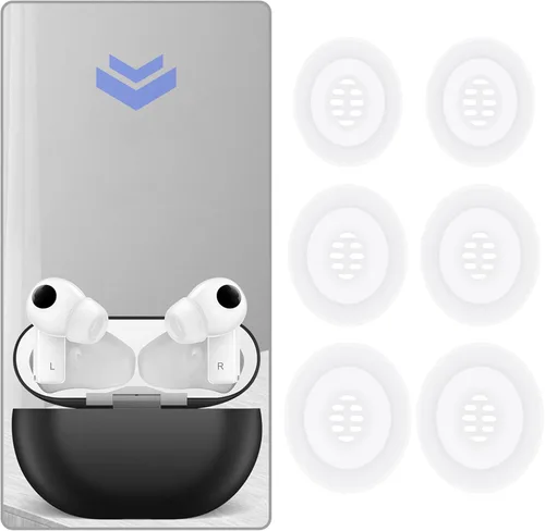 Miniatura 4 de 3 pares de almohadillas de silicona compatibles con Huawei FreeBuds Pro Earphones Soft Eartips Earpads Ear Cap Ear Plug L/M/S 1 par de cada
