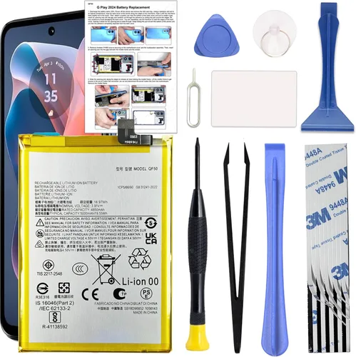 Miniatura 10 de GREEN FUSION Solo para reemplazo de batería Moto G8 Plus, batería KD40 para Moto G8 Plus, con kit de herramientas de reparación