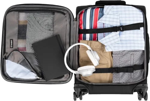 Miniatura 2 de Travelpro Tourlite Softside - Maleta expandible con 4 ruedas giratorias, maleta ligera, para hombres y mujeres, Negro