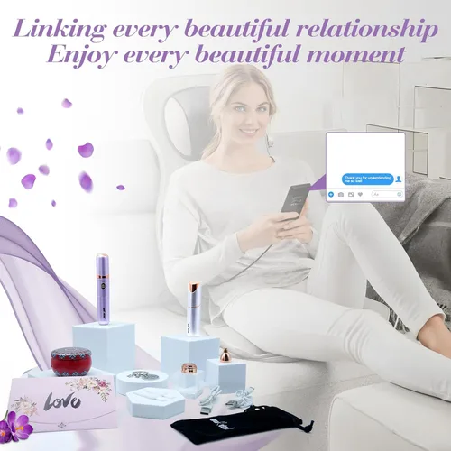Miniatura 7 de Depiladora eléctrica de belleza+removedor de vello facial para mujeres, juego de regalo de dispositivo de depilación, sistema de depilación Dorado